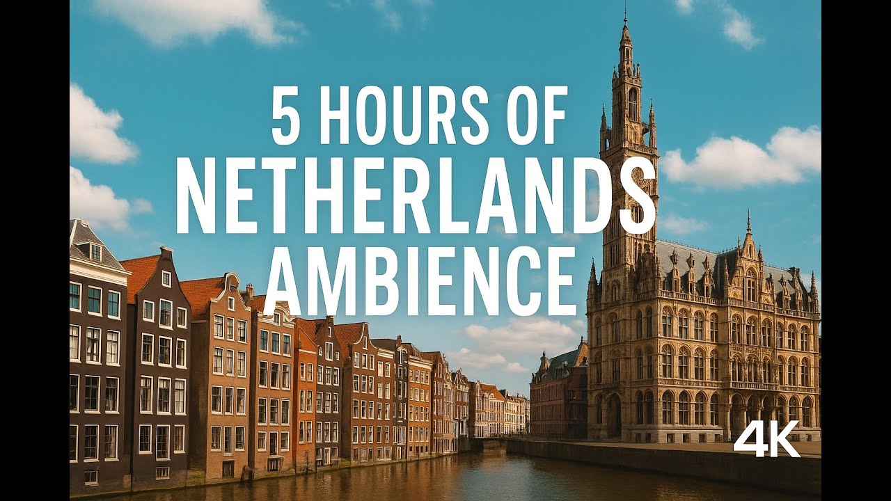 Scenic 4K Netherlands 5 Hours – Ambient Video for Relaxation & Work