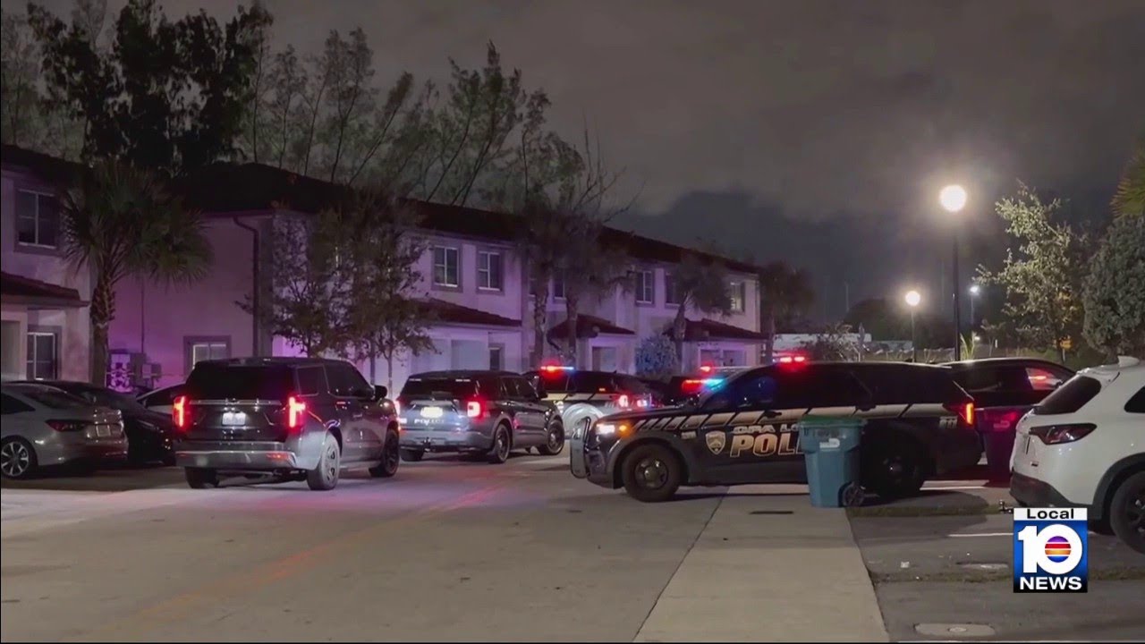 4 arrested after 2 teens shot inside Opa-locka townhouse