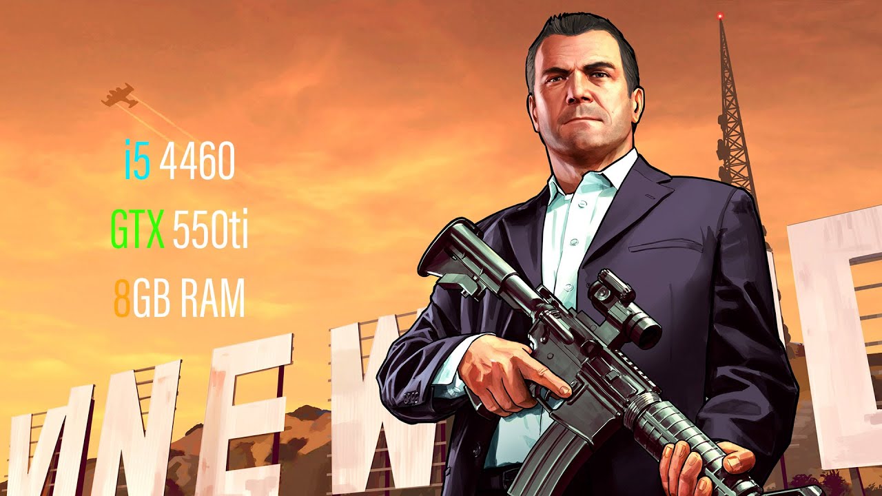 Grand Theft Auto V Gameplay | i5 4460 GTX 550ti
