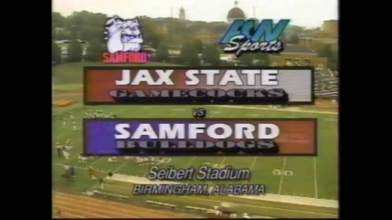 1997 Jacksonville State Gamecocks at Samford Bulldogs (football)