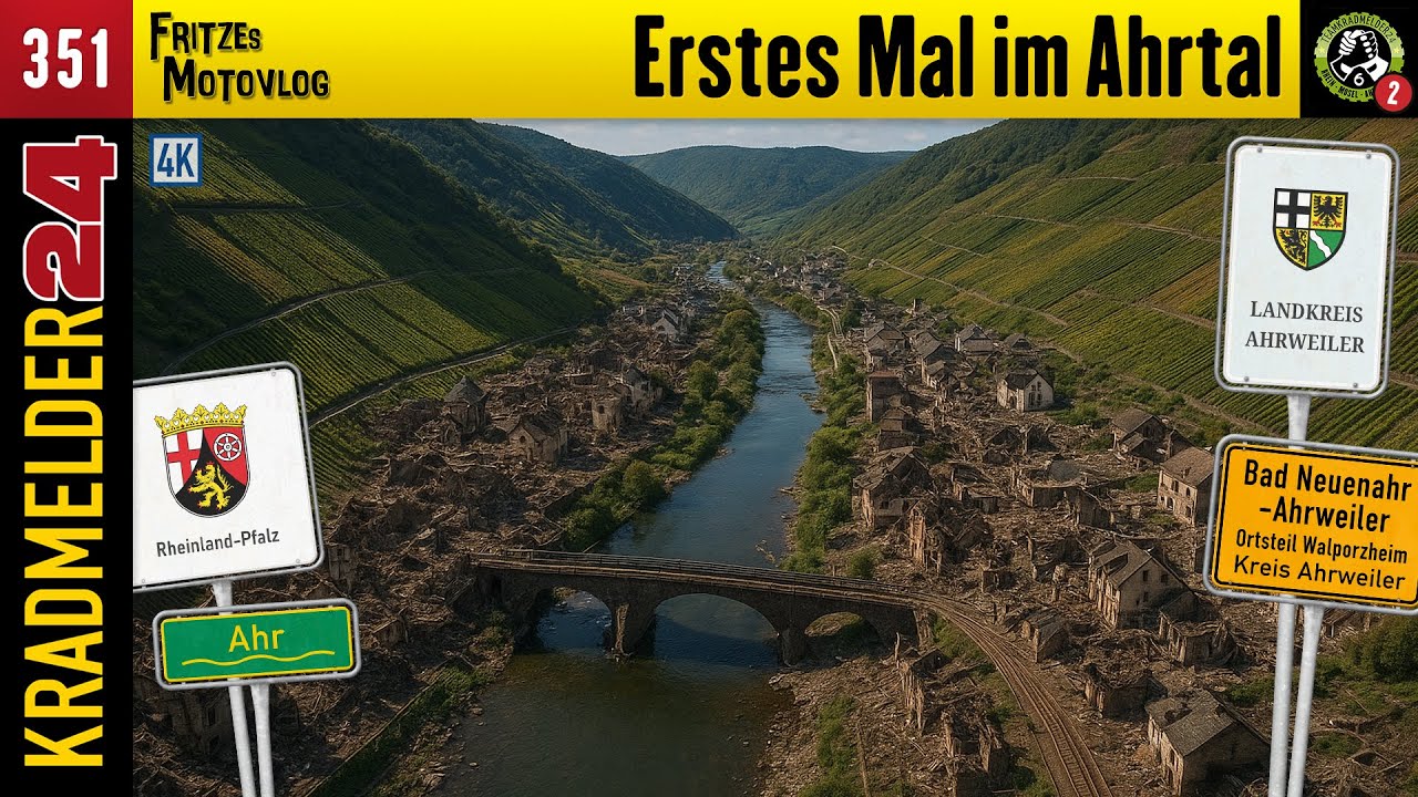 Erstes Mal im Ahrtal ✫ #TKM24-25 Freitagstour I ✫ RIP Petra 🔘 MV351