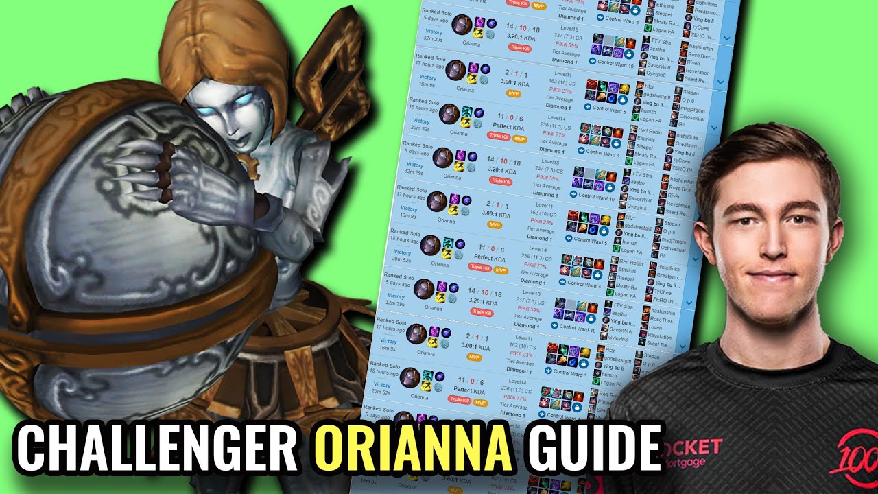 Damonte Orianna Season 11 | Challenger Orianna Mid