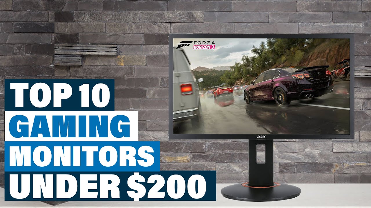 Gaming Monitor under $200 : Which are The Best Gaming Monitors under $200 in 2026?