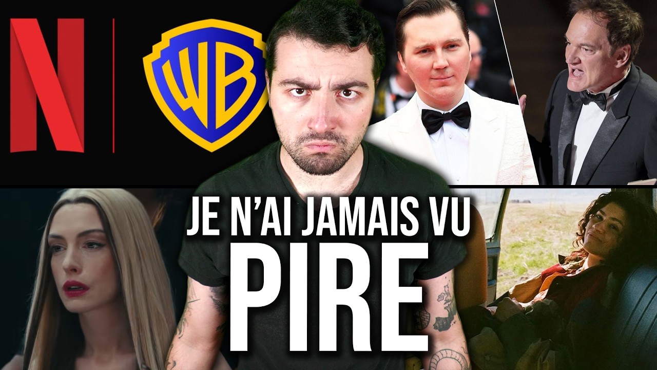 NETFLIX rachète WARNER BROS et QUENTIN TARANTINO attaque PAUL DANO ! (Euphoria, James Cameron ...)