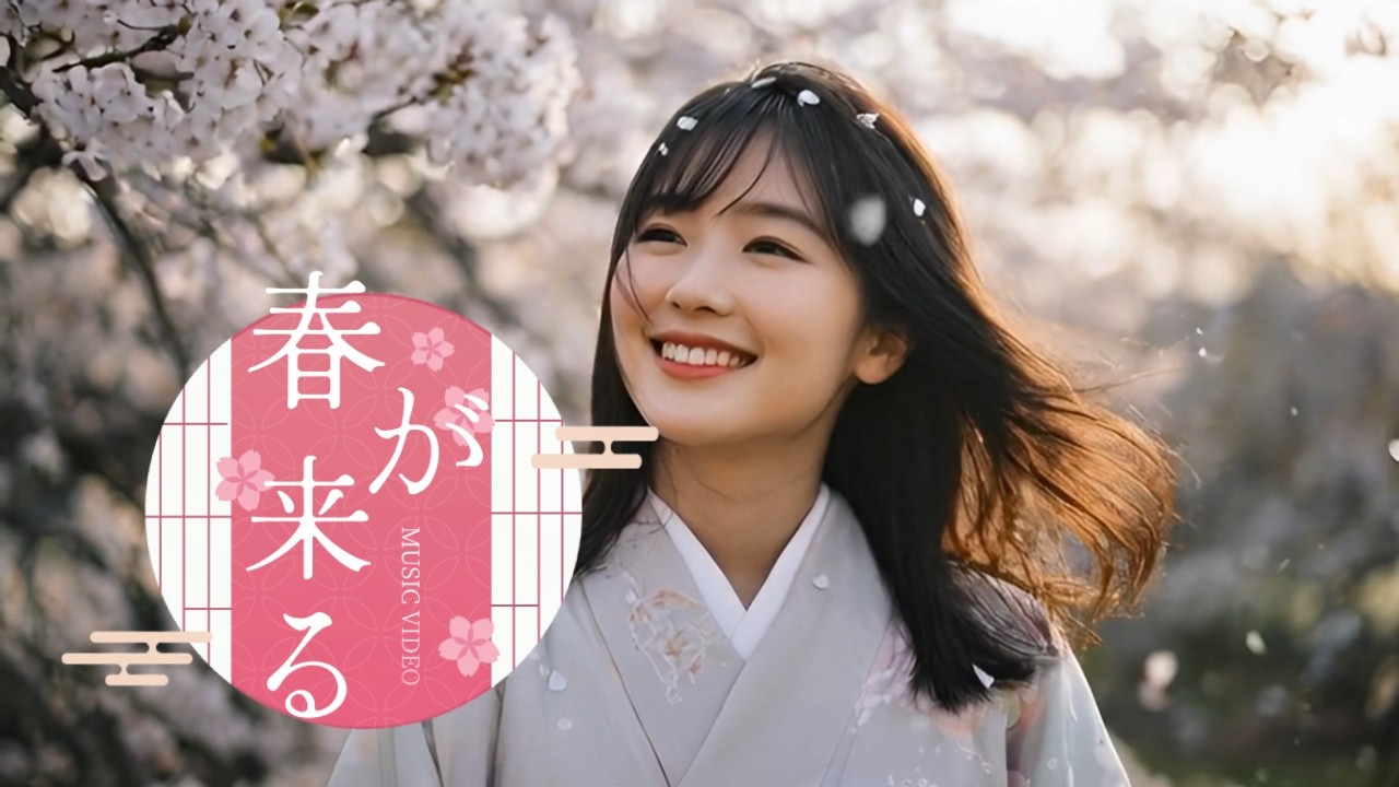 春が来る　【J-POP バラード】　　AI Music VIdeo