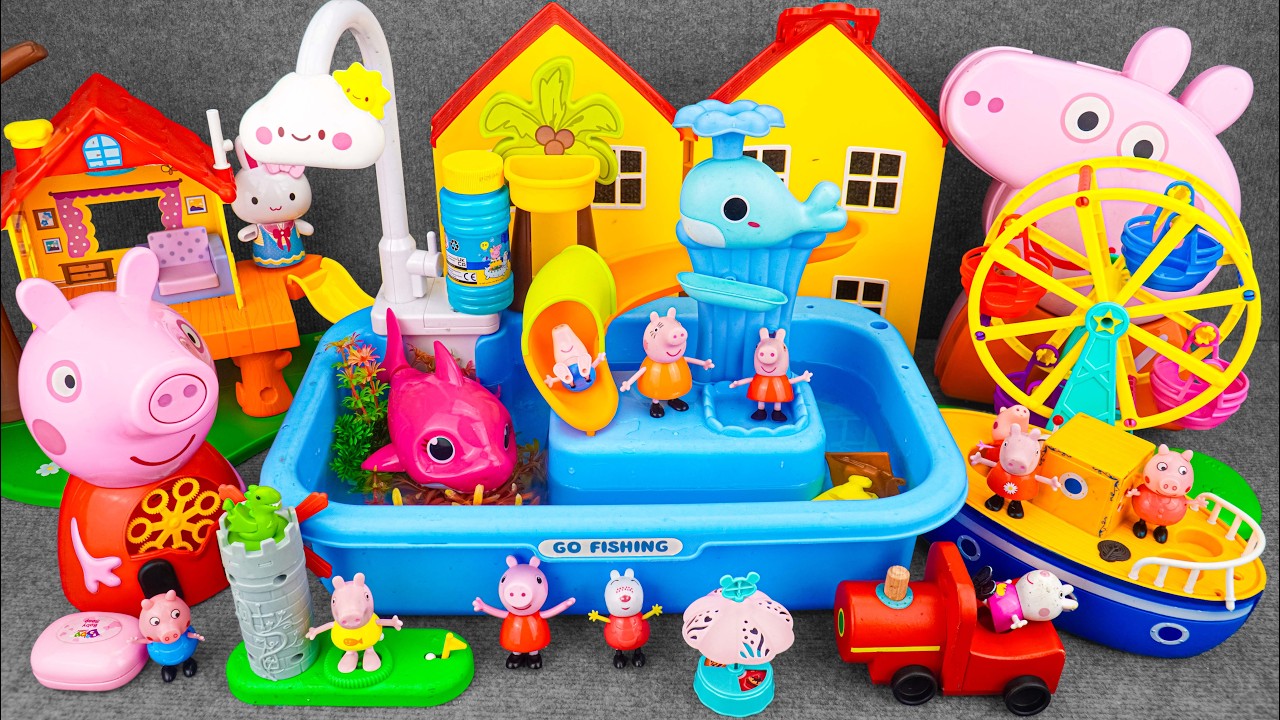 123 Minutes Satisfying with Unboxing Peppa Pig Super Playground Toys World ASMR｜Review Toys