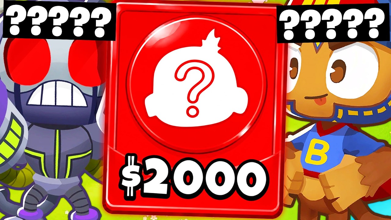 Najlepsze vs Najgorsze LOSOWE Małpki z Admiros - Bloons TD 6