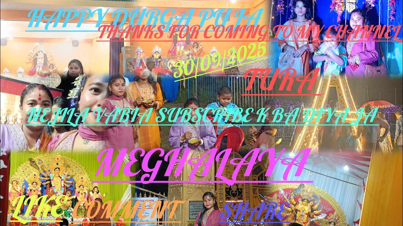 Tura Durga puja 30/09/2025.....
