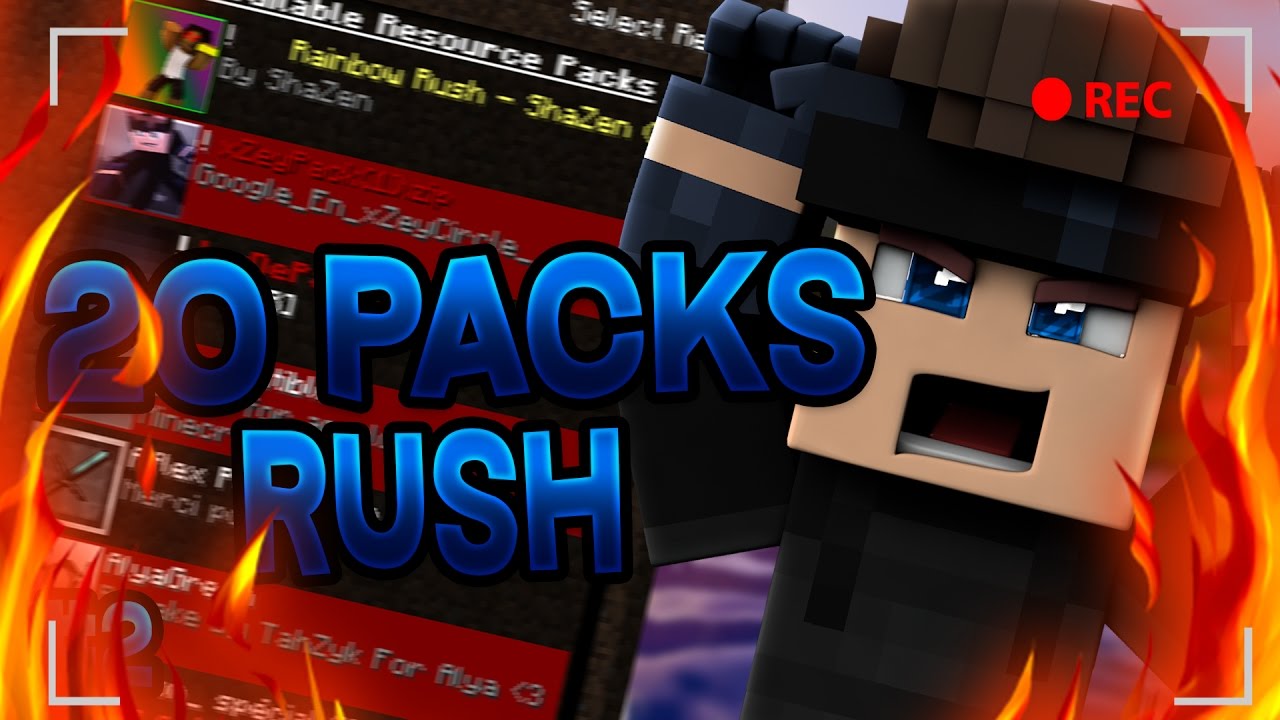 20 PACKS RUSH DE OUF ! (PACKFOLDER) | Funcraft v2