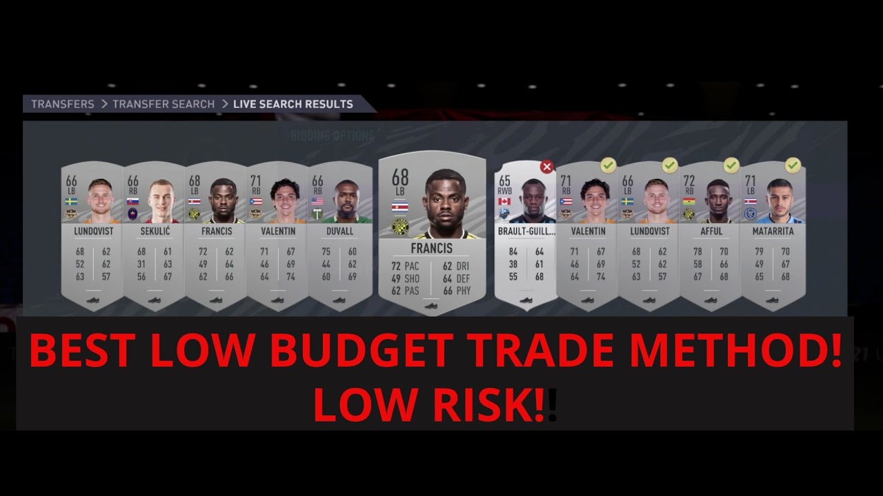 FIFA 21 - BEST LOW BUDGET TRADING METHOD #2 - FIFA 21 TRADING TIPS