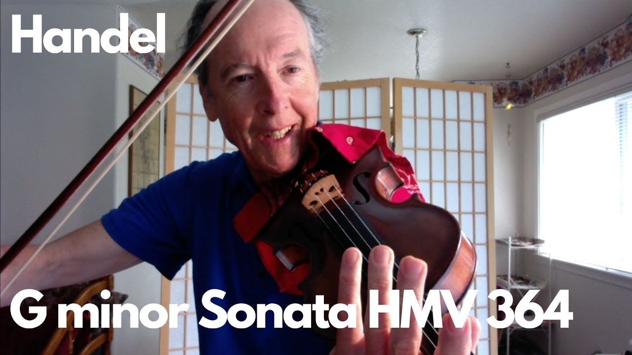 Handel Violin Sonata G minor HWV 364 2nd movement