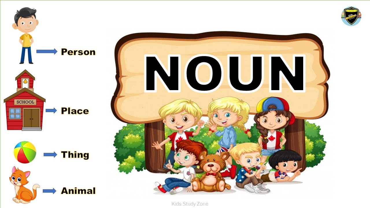 What is Noun? | Noun for kids | Noun for Class 1 | Noun in English grammar for kids
