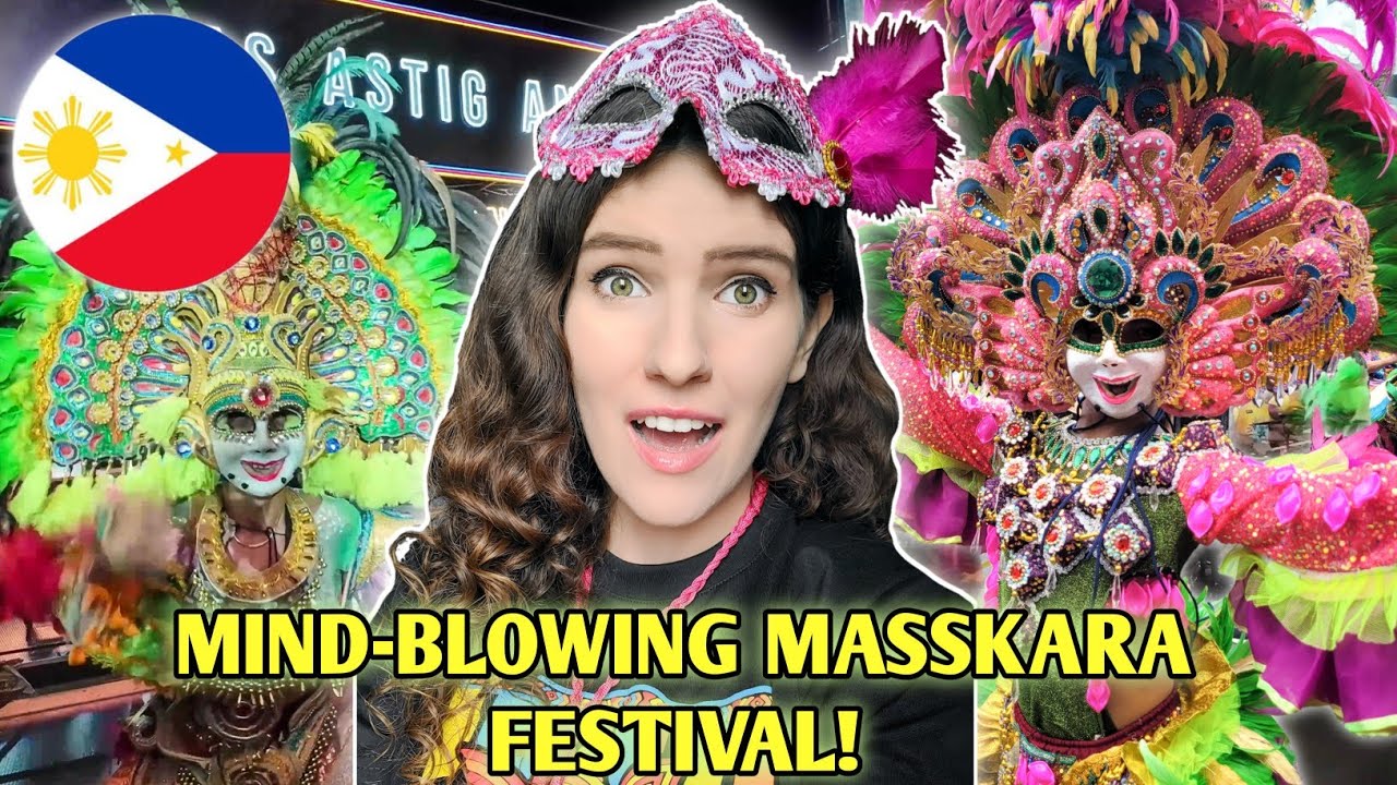 ПЕРВЫЙ ОПЫТ ИНОСТРАНЦА НА ФЕСТИВАЛЕ НА ФИЛИППИНАХ! Фестиваль MassKara покорил нас!