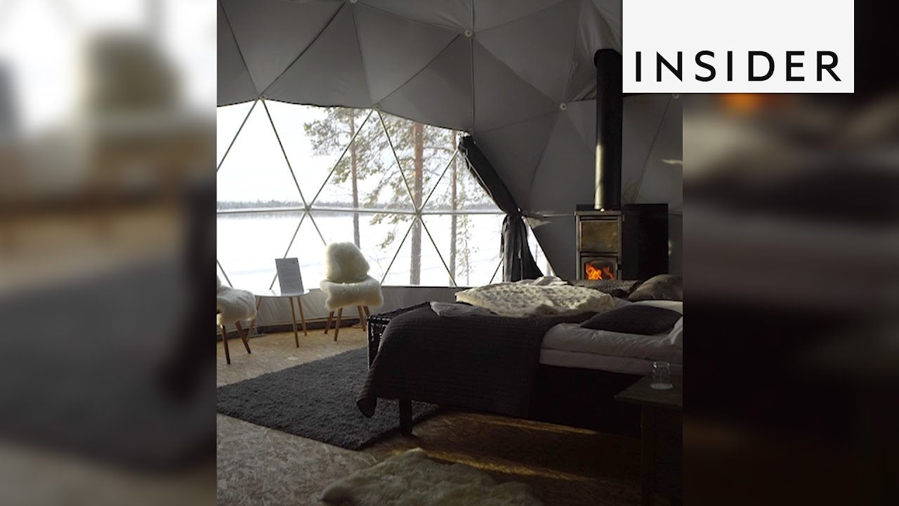 The Aurora Domes at Harriniva Hotels in Finland are bubbles