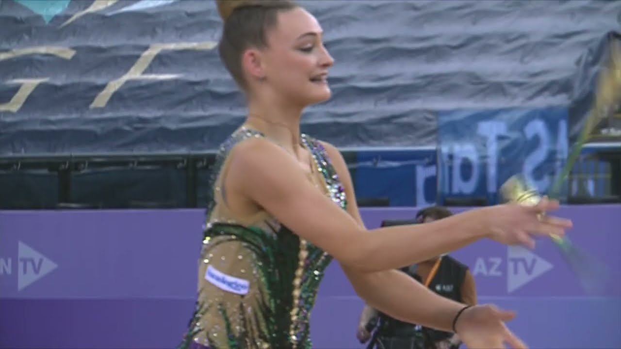 Tara Dragas  - Clubs  (26,800) - Rhythmic Gynnastics World Cup - Baku -     20-4-25