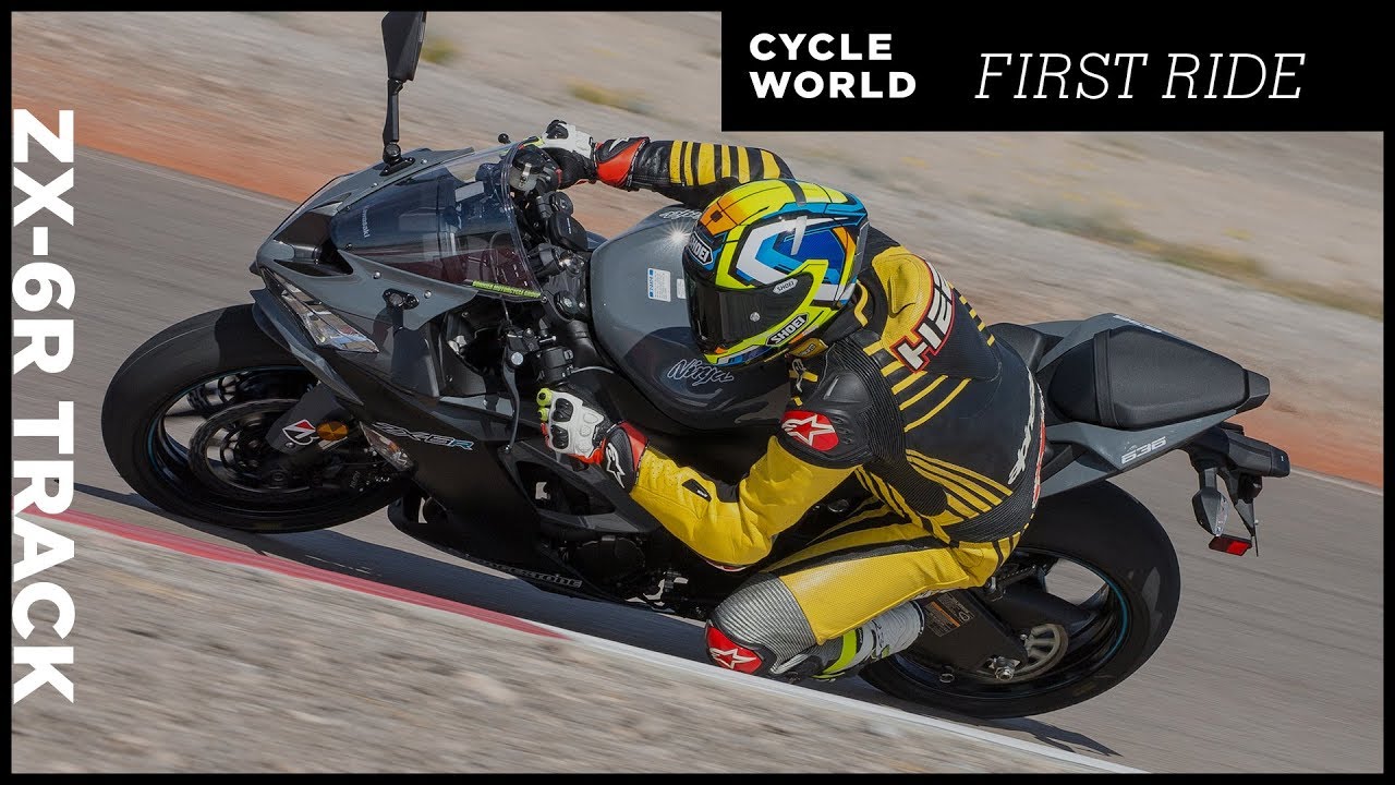 2019 Kawasaki Ninja ZX-6R Review | First Track Ride