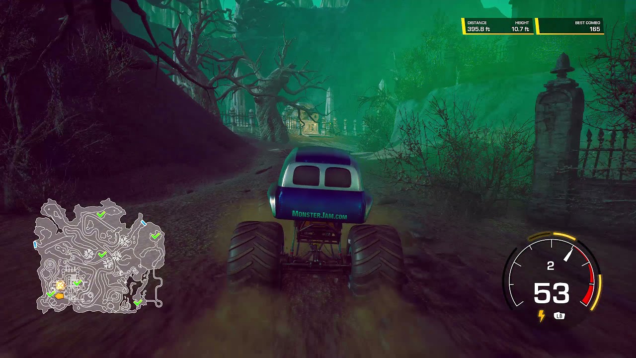 Monster Jam Steel Titans 2 - Grave Digger The Legend Secret