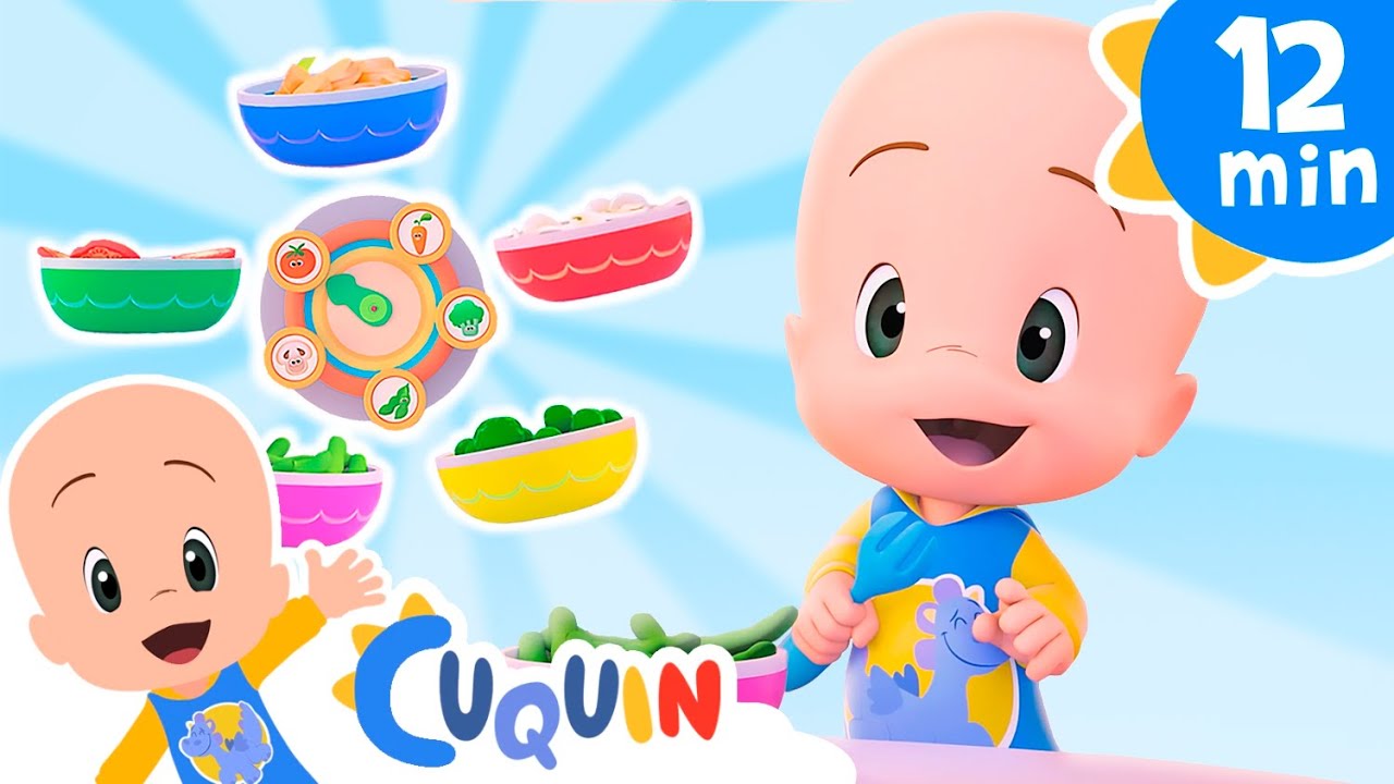 Veggie Time Song | Cleo & Cuquin | Kids
