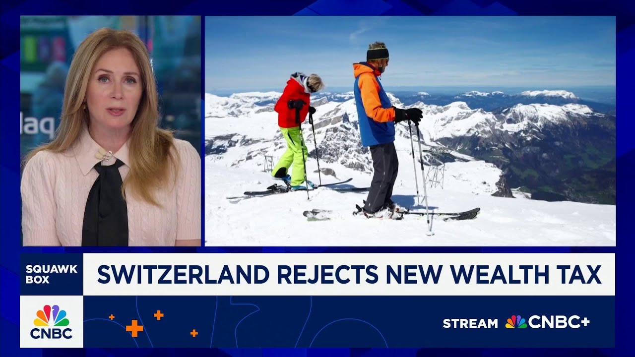 Switzerland rejects new wealth tax