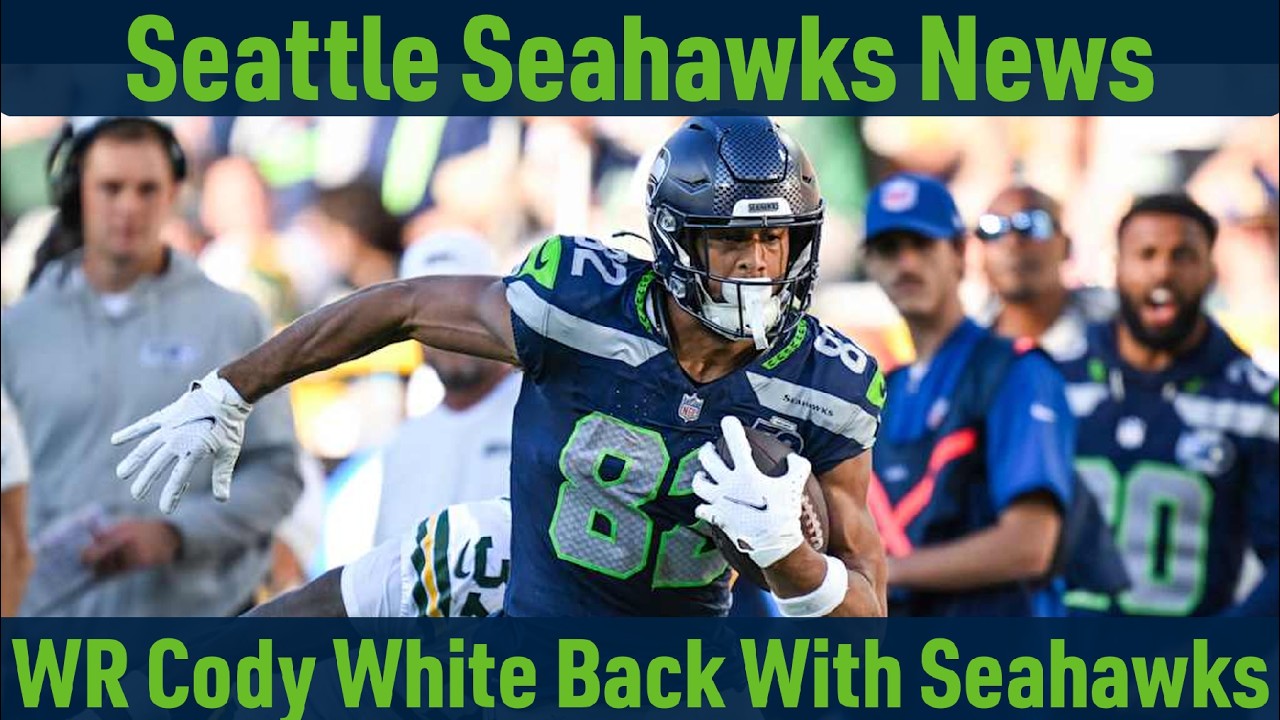Seahawks re-sign WR Cody White, officially resolve all 2026 outgoing free agents