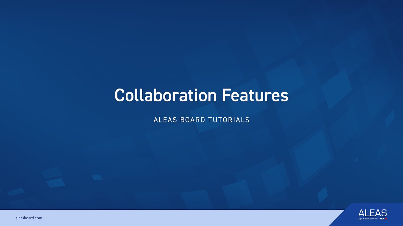 ALEAS Board Tutorial | Collaboration Features (EN)