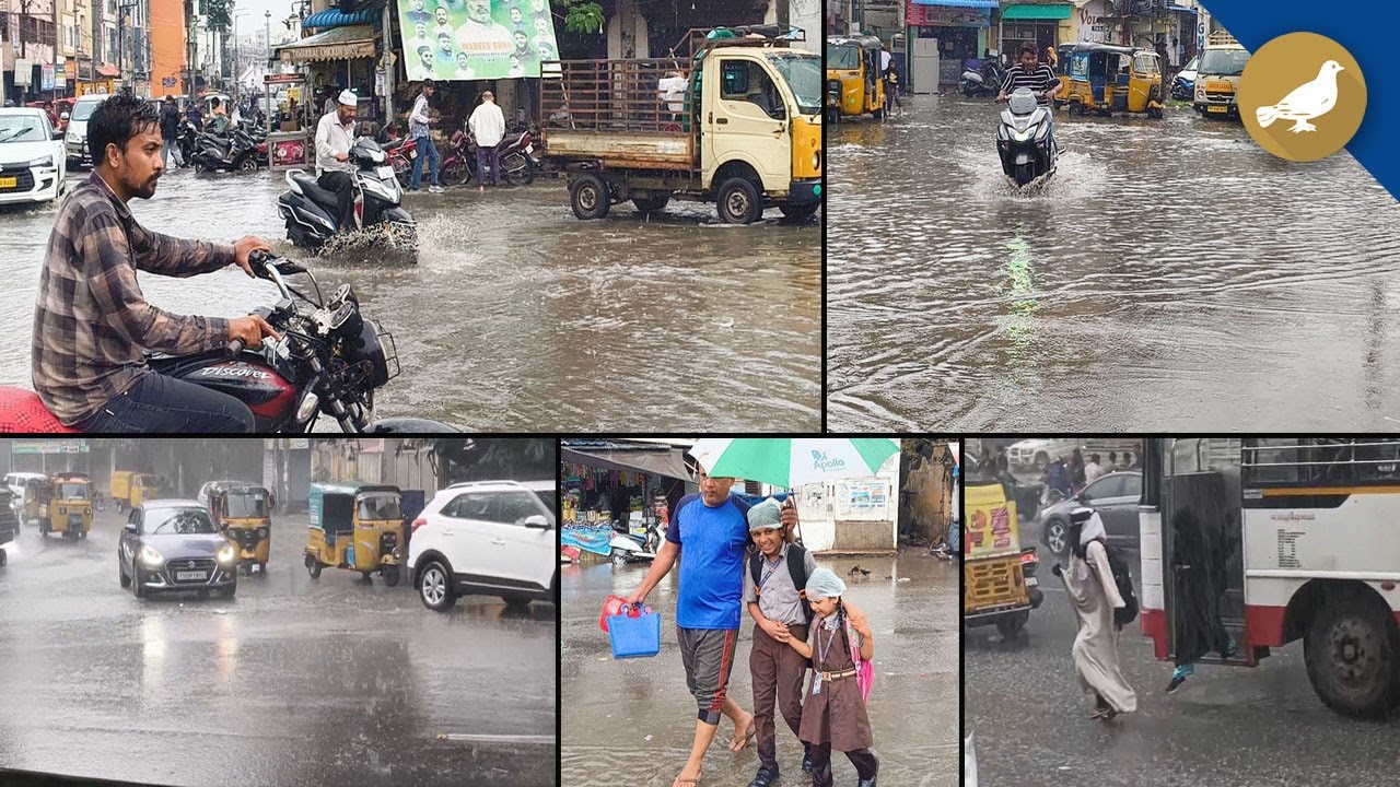 Hyderabad: Heavy Rain lashes in Various places of City