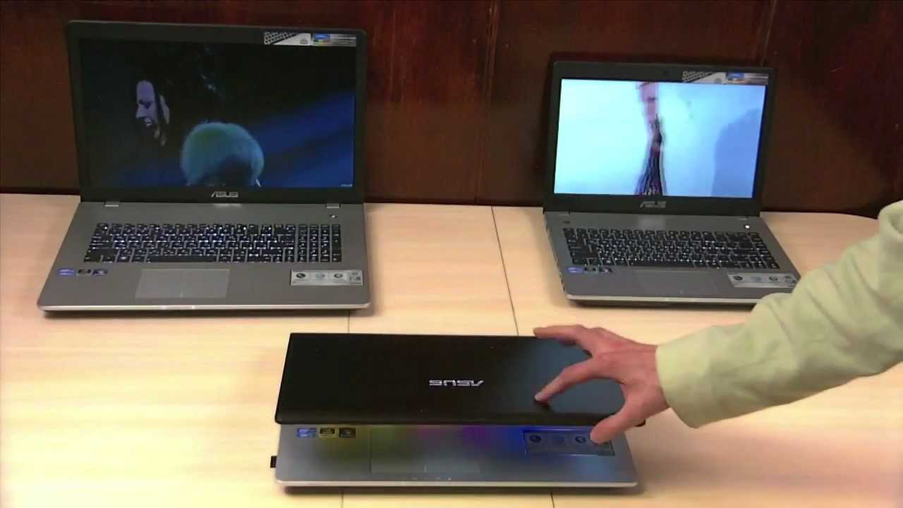 Видео обзор ноутбуков Asus N46 / N56 / N76