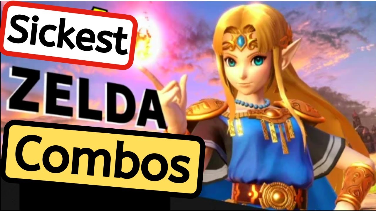 Zelda Smash Ultimate Combos Guide  | Zelda Guide | How to play Zelda | Super Smash Bros Ultimate