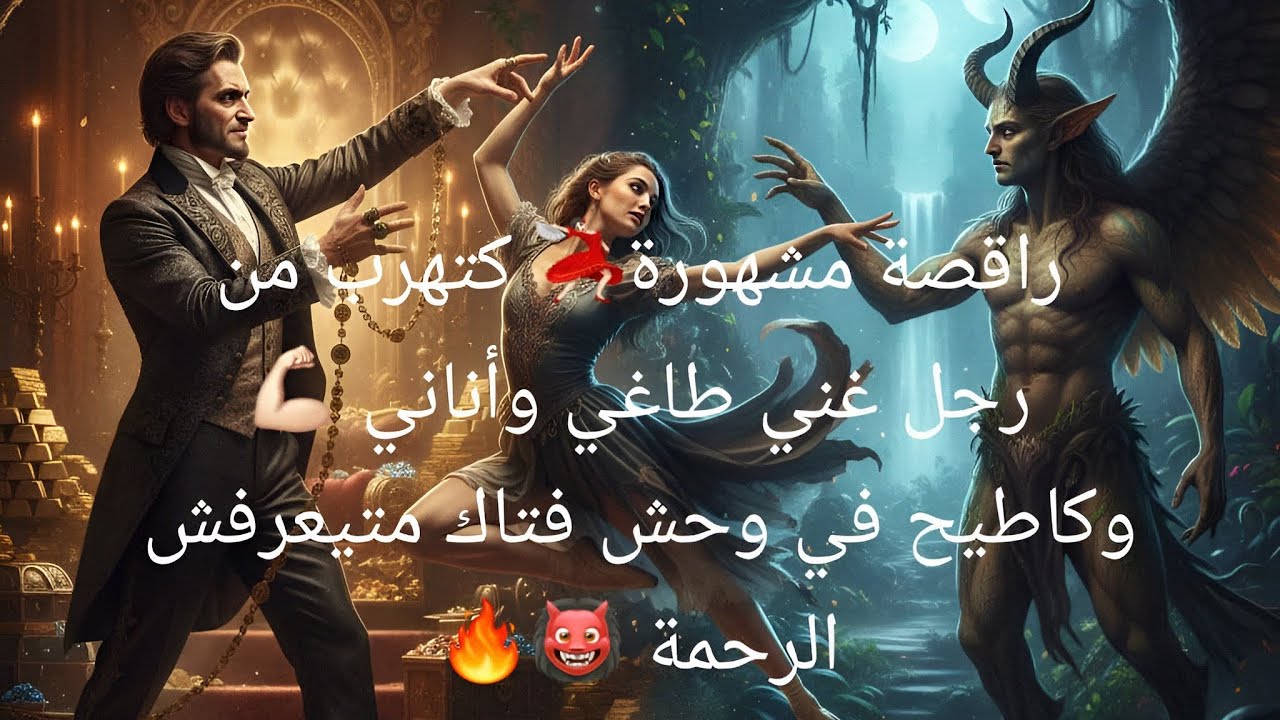 قصة الراقصة لارا: الرقص بين أنياب الظل💃🏻🔥