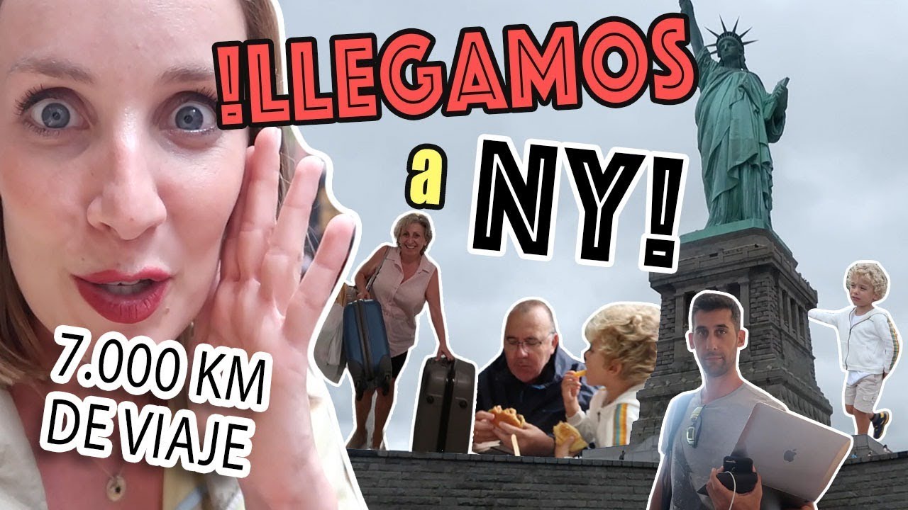 WE'RE IN NEW YORK! First long trip with twins | Vlog Fatima Cant&oacute;