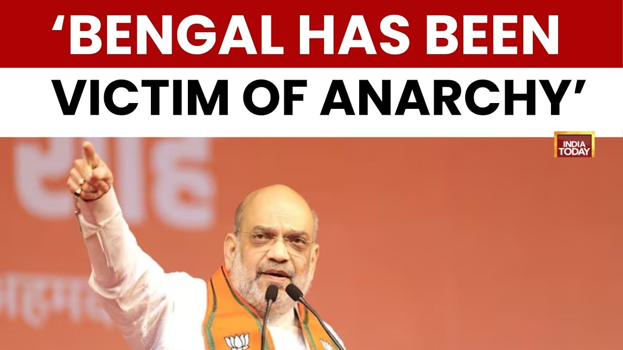 Bengal Polls: Amit Shah Blasts TMC Over Infiltration, Claims Assam Infiltration Nearly Stopped
