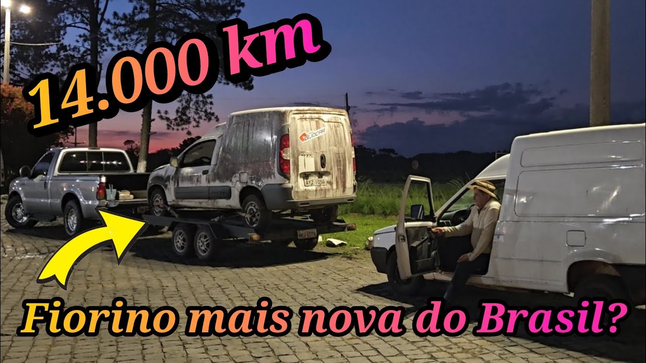 Comprei 2 Fiorinos da Receita Federal, fizemos o resgate com uma rodando a 300 km de casa