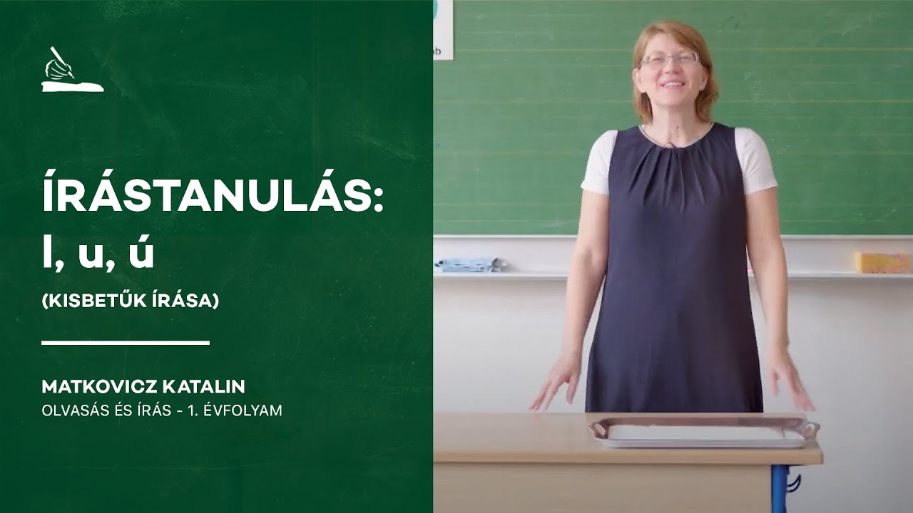 Írástanulás: l, u, ú (kisbetűk írása) | Matkovicz Katalin
