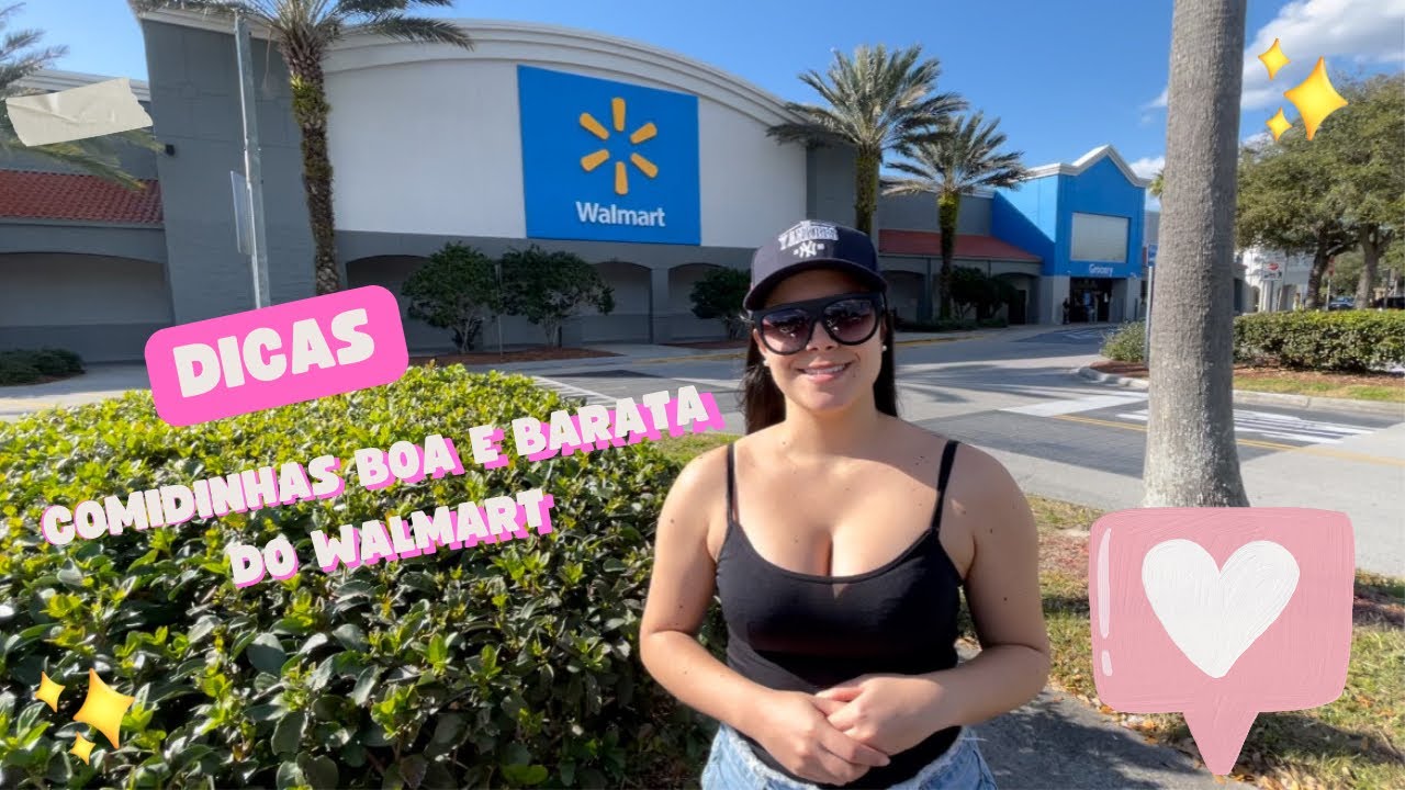 COMIDAS BARATAS NO WALMART PARA LEVAR PARA OS PARQUES