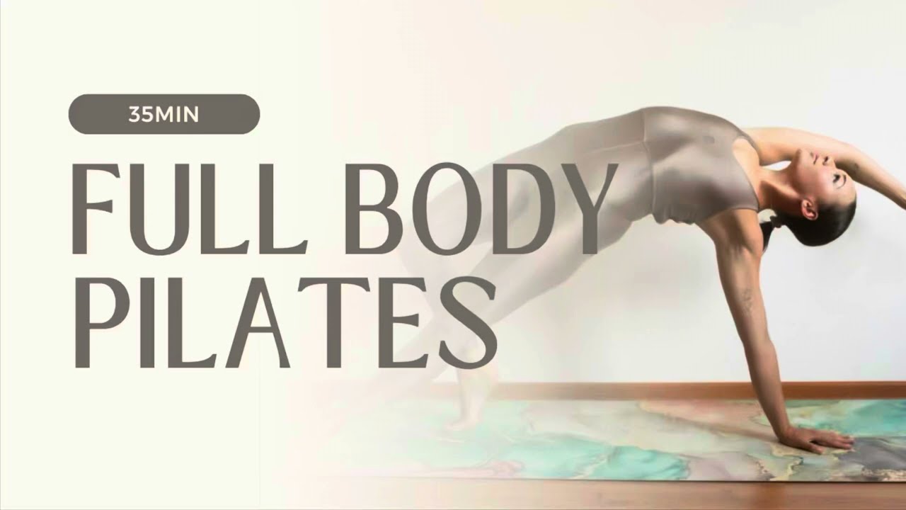 35 MIN FULL BODY WORKOUT || Középhaladó Talaj Pilates (Eszköz nélkül)