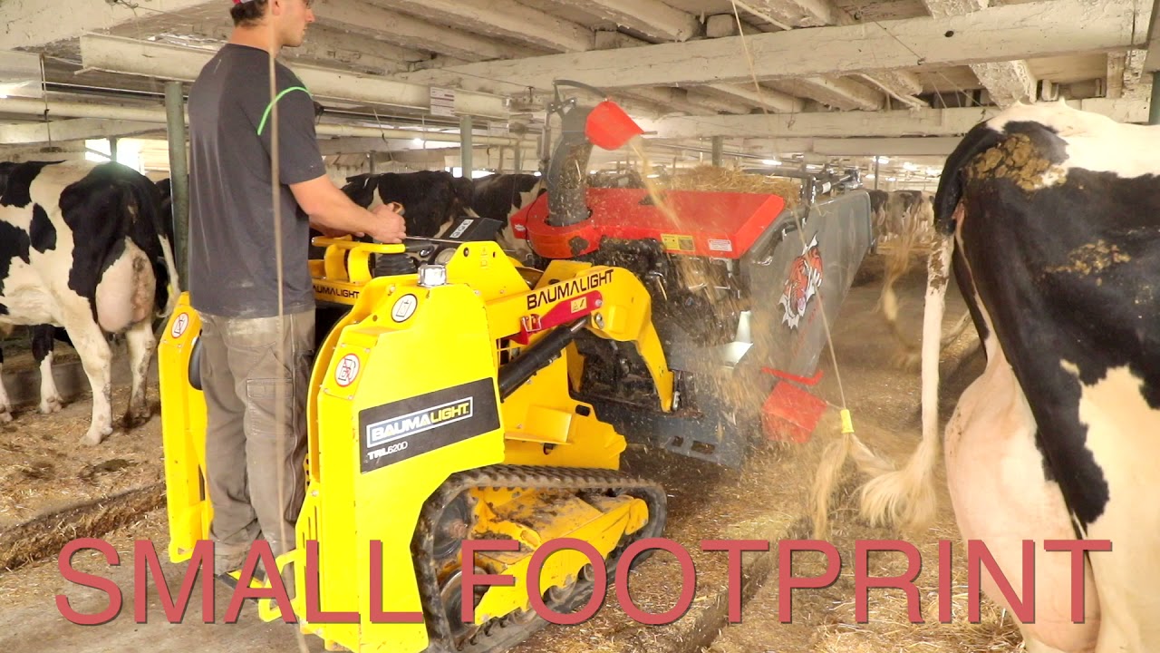 Mini Straw Master Bale Chopper Spreader