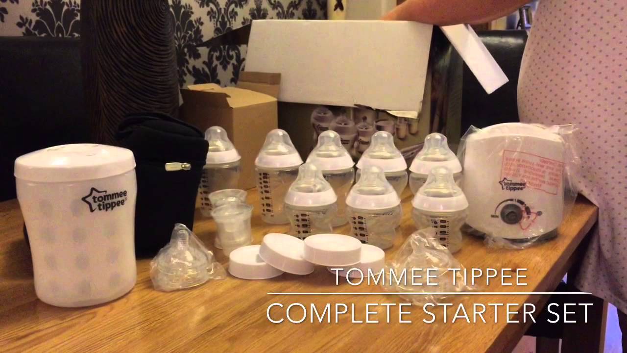 Tommee Tippee Complete Starter Set - Unboxing #review