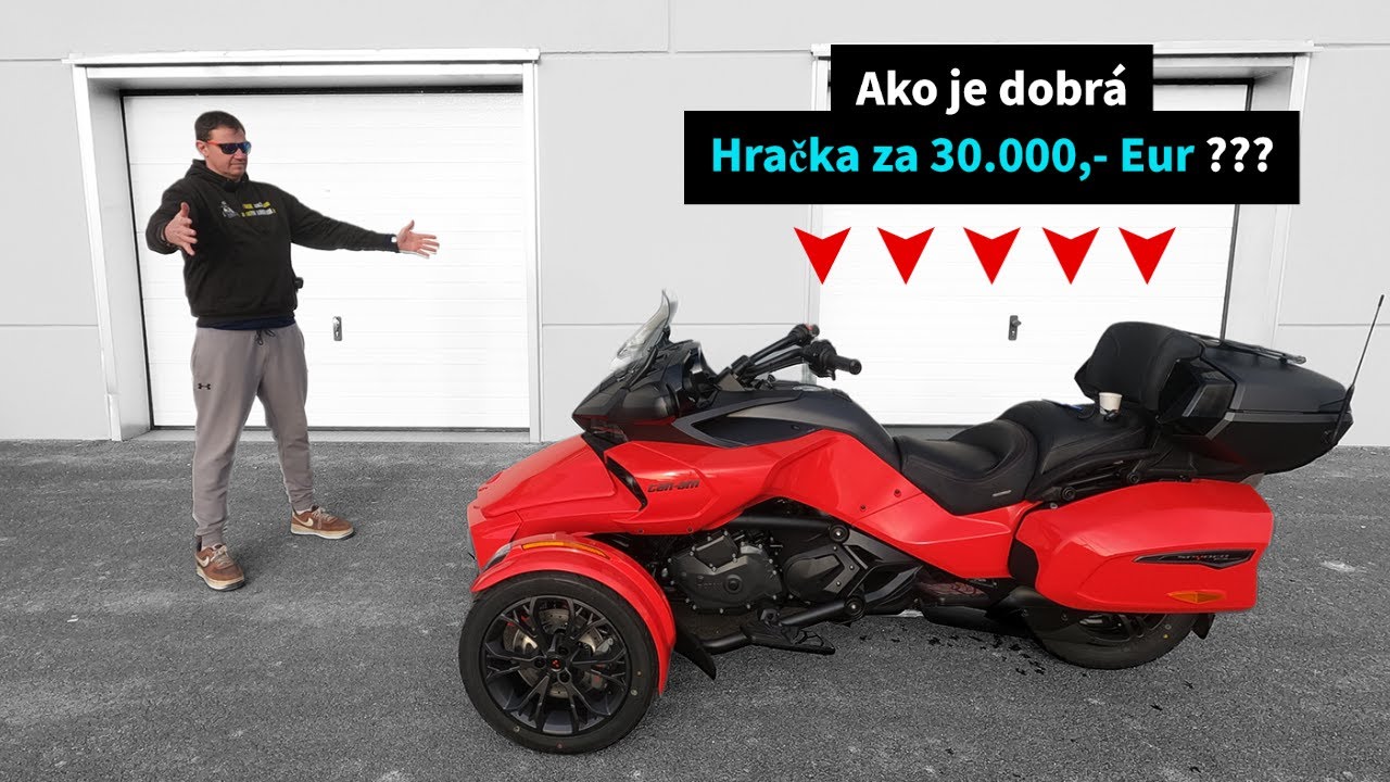 Ako dobrá je Super Luxusná motorka Can-Am Spyder F3 Limited Special Series ?