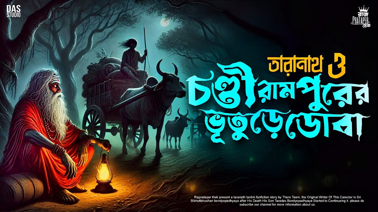 তারানাথ তান্ত্রিকের গল্প - চণ্ডীরামপুরের ভূতুড়ে ডোবা | TARANATH TANTRIK RAJPRATAPER THEK | #bhoot