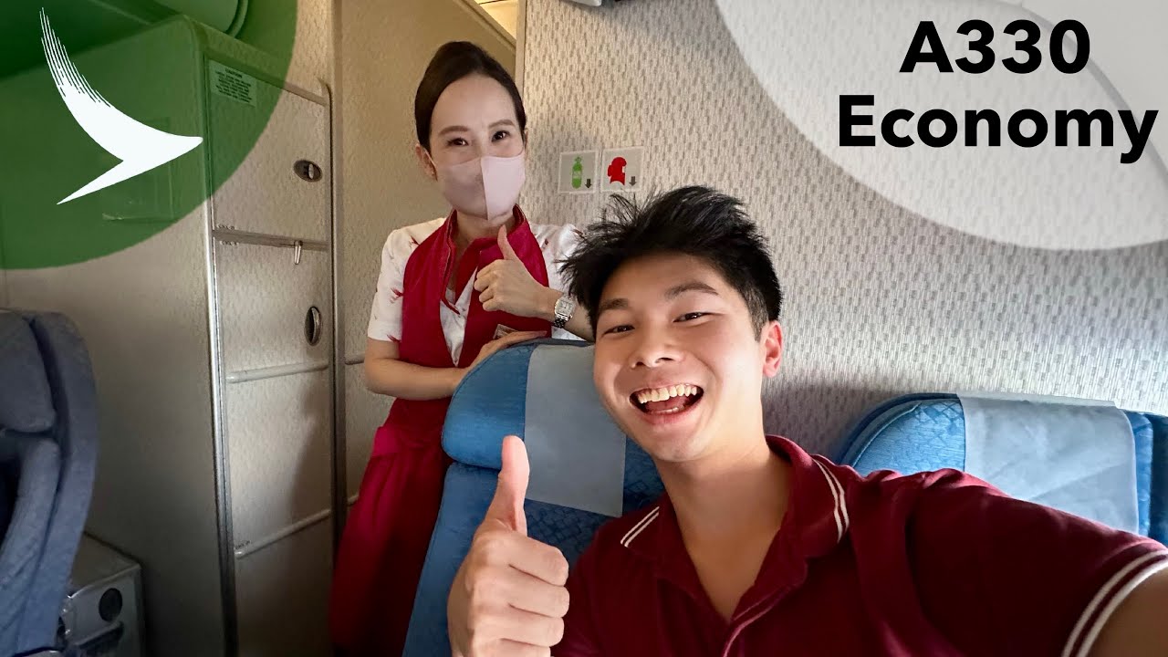 Cathay Pacific эконом-класса в Хошимин + пересадка (видеоблог)