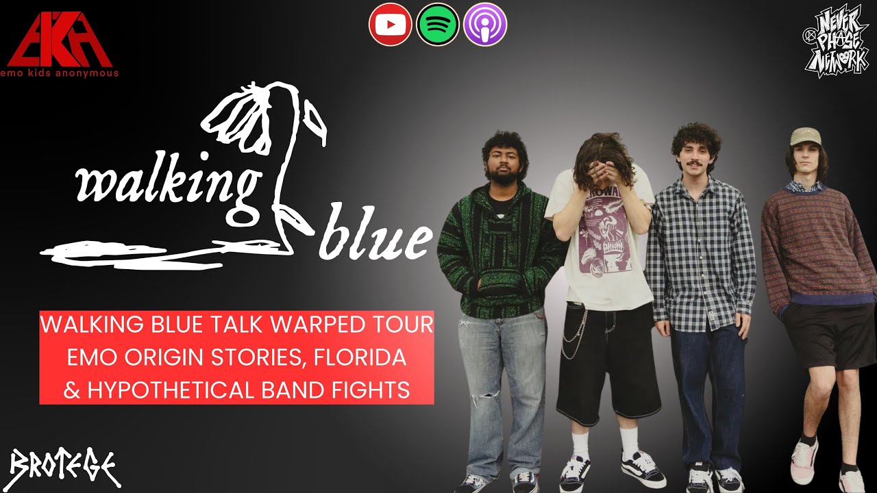Walking Blue talk Ernie Ball Battle of the Bands, Vans Warped Tour and Tiktok | Emo Kids Anonymous