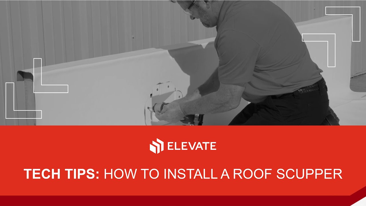 How to Install a Roof Scupper