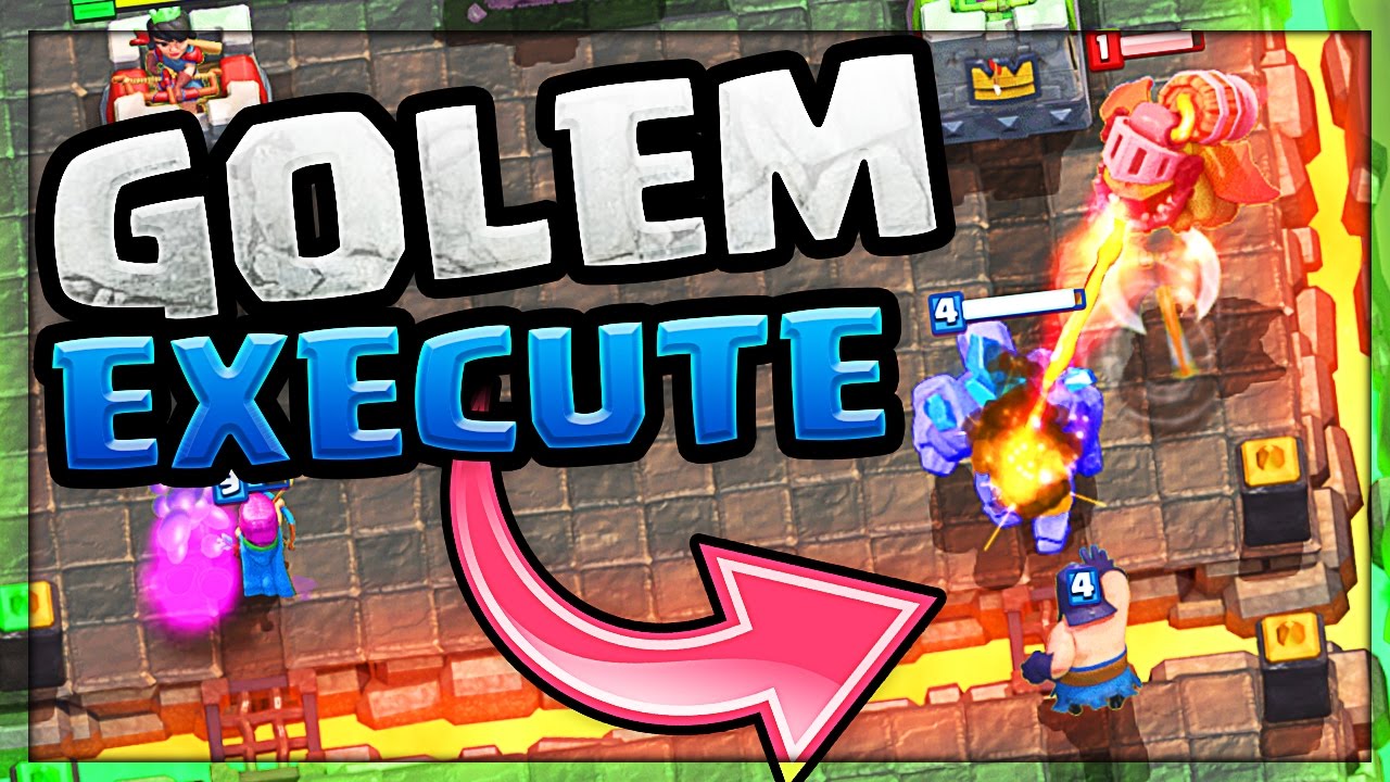 Clash Royale EXECUTIONER DECK! • GOLEM EXECUTIONER!