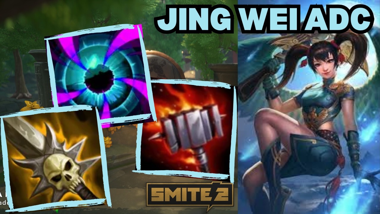 ALL OUT BRAWL!!! - Jing Wei ADC Deity Smite 2 Gameplay