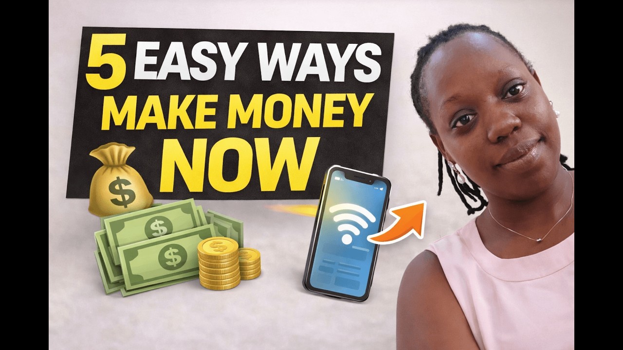 Dore ideas 5 wakoraho byoroshye |5 Online Income Ideas You Can Start With Your Phone in Rwanda