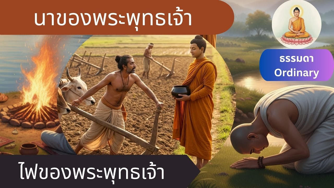 นาของพระพุทธเจ้า ไฟของพระพุทธเจ้า #ธรรมดา #ธรรมะก่อนนอน #ธรรมะ