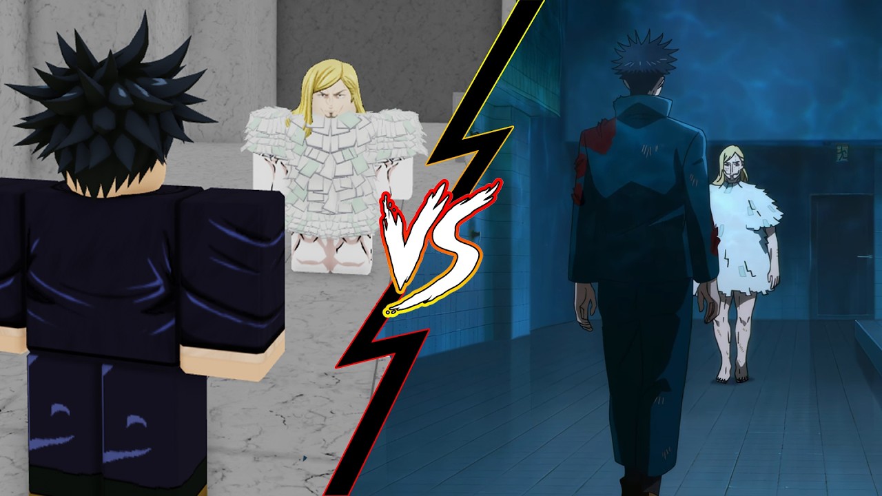 Jujutsu Shenanigans VS Anime Comparison (NEW REGGIE STAR AND HANAMI AWAKEN UPDATE )
