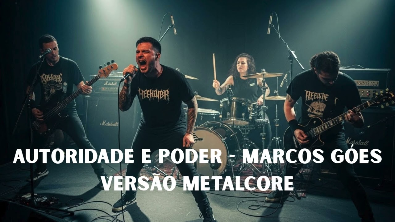 AUTORIDADE E PODER - MARCOS GÓES | VERSÃO METALCORE | BANDA VERBO