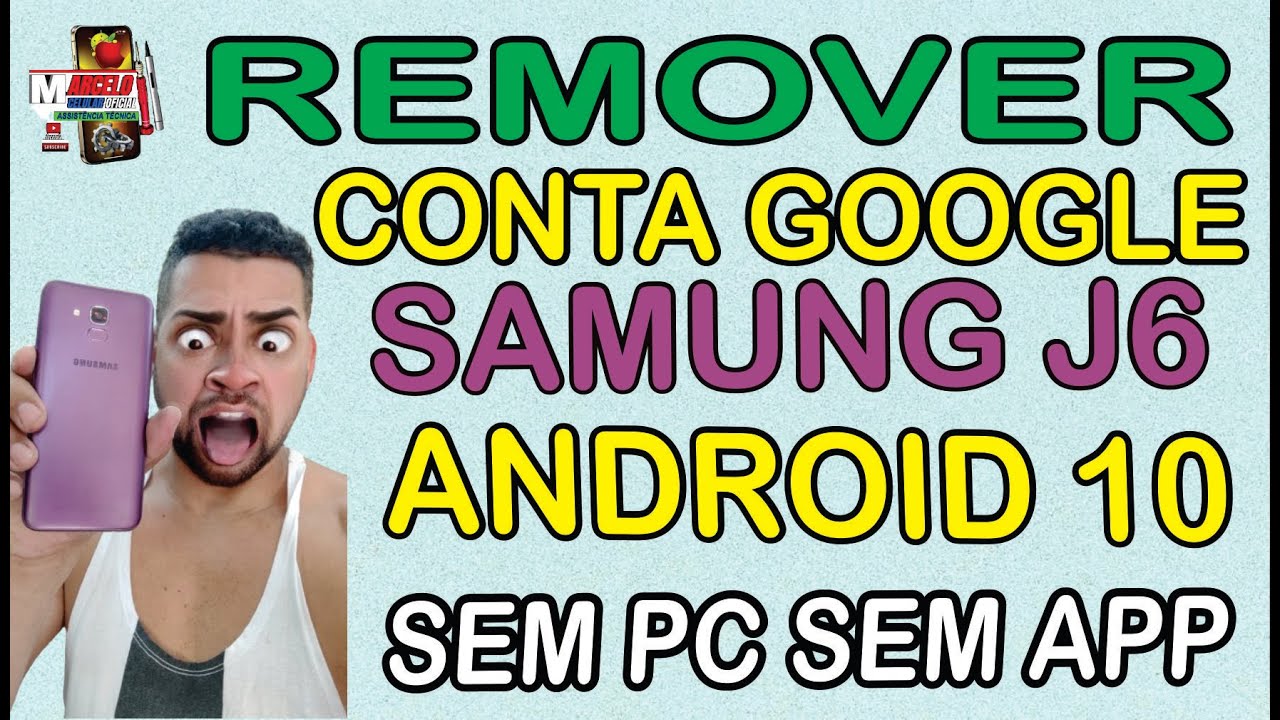 COMO FAZER HARD RESET E  REMOVER CONTA GOOGLE SAMSUNG J6 NO ANDROID 10 SEM PC SEM APP
