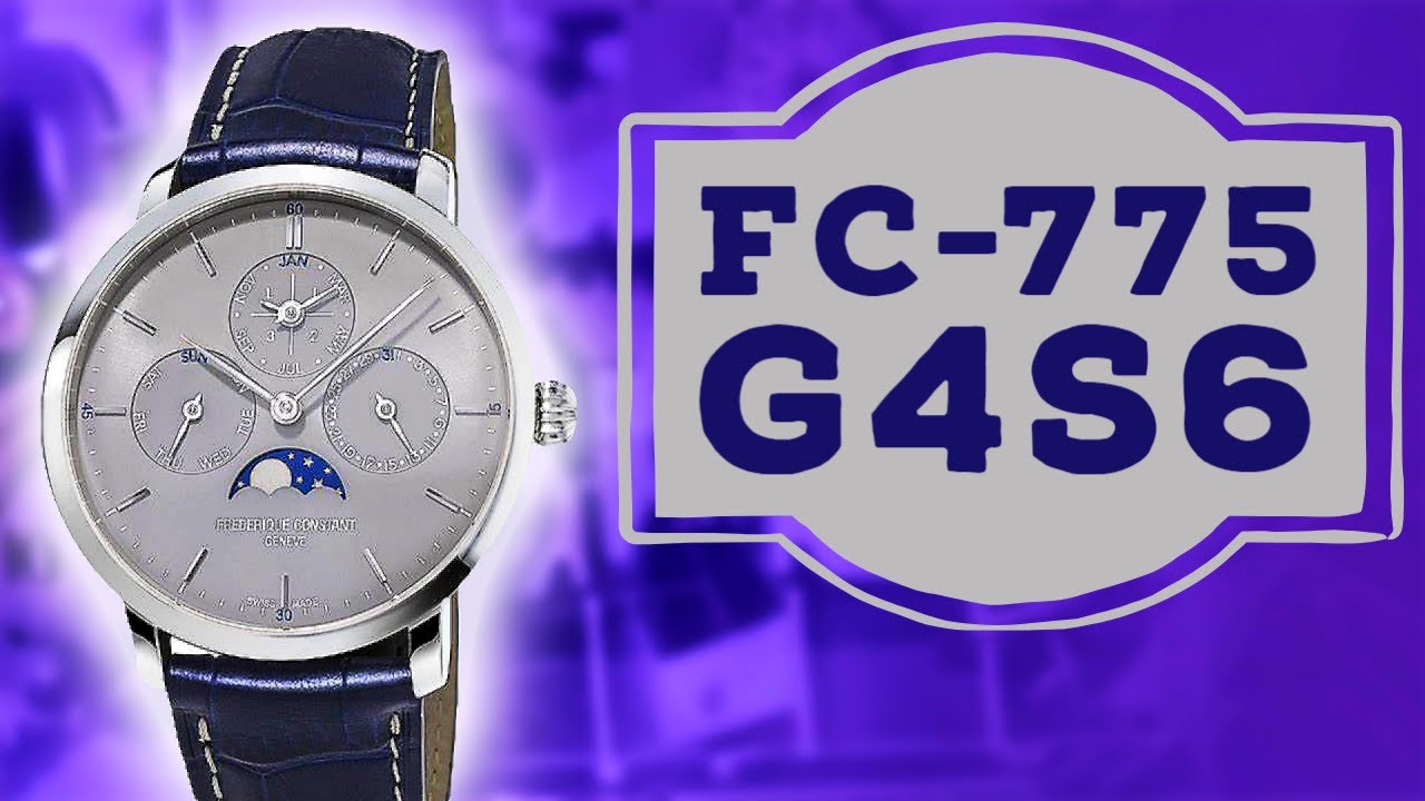 ⌚ Frederique Constant Geneve Slimline Armbanduhr FC-775G4S6 (2024)